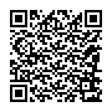 QR-koodi puhelinnumerolle +12086623631