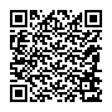 QR-koodi puhelinnumerolle +12086623781