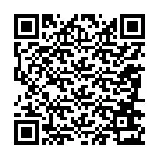 QR Code สำหรับหมายเลขโทรศัพท์ +12086623786