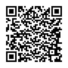 Código QR para número de teléfono +12086626266