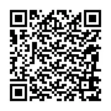 Código QR para número de teléfono +12086627850