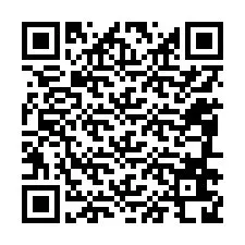 QR-code voor telefoonnummer +12086628703