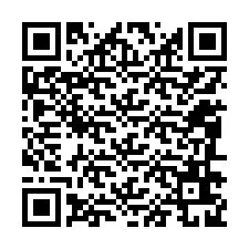 QR-code voor telefoonnummer +12086629553