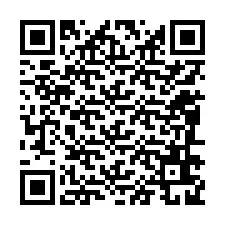 QR-код для номера телефона +12086629556