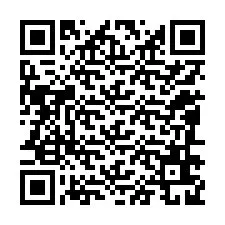 QR-koodi puhelinnumerolle +12086629558