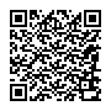 Código QR para número de teléfono +12086630185