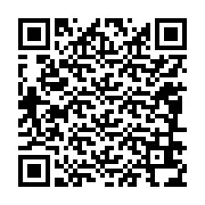 電話番号のQRコード +12086634022