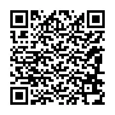 QR-code voor telefoonnummer +12086634721