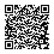 QR-Code für Telefonnummer +12086634722