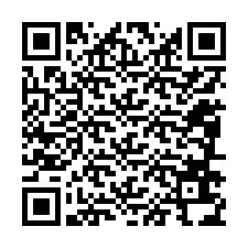 QR-Code für Telefonnummer +12086634723