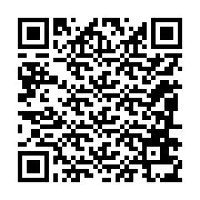 Kode QR untuk nomor Telepon +12086635771