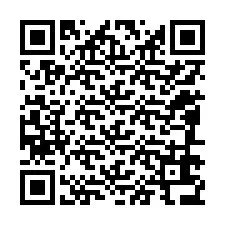 QR kód a telefonszámhoz +12086636808