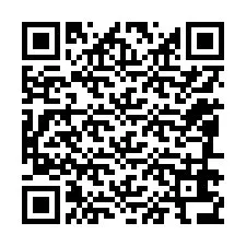 QR код за телефонен номер +12086636809