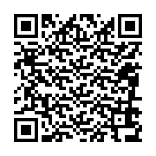 QR-code voor telefoonnummer +12086636813