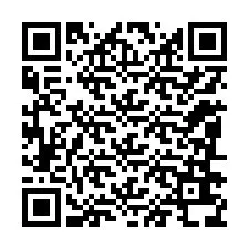 QR-code voor telefoonnummer +12086638271