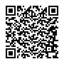 QR-код для номера телефона +12086638272