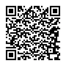 Codice QR per il numero di telefono +12086638273