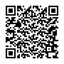 Código QR para número de telefone +12086638275