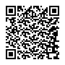 QR-code voor telefoonnummer +12086638278