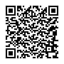 QR-koodi puhelinnumerolle +12086638280