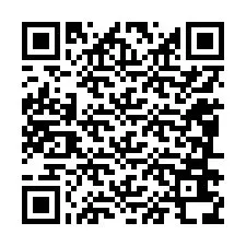 QR Code สำหรับหมายเลขโทรศัพท์ +12086638372