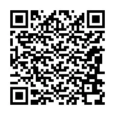 Código QR para número de telefone +12086638375