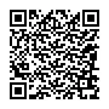 Código QR para número de telefone +12086639164