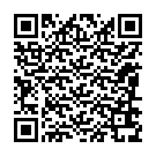 QR-code voor telefoonnummer +12086639165