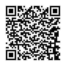 QR-code voor telefoonnummer +12086649034