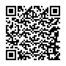 Codice QR per il numero di telefono +12086651360