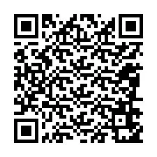 QR-koodi puhelinnumerolle +12086651593