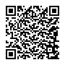 Código QR para número de teléfono +12086653434