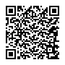 QR-code voor telefoonnummer +12086653443