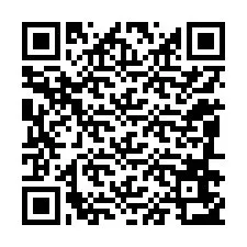 QR Code pour le numéro de téléphone +12086653714