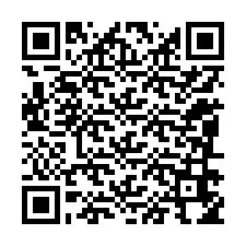 Kode QR untuk nomor Telepon +12086654074