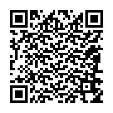 QR-koodi puhelinnumerolle +12086654299