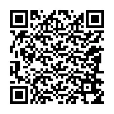 QR-koodi puhelinnumerolle +12086654698