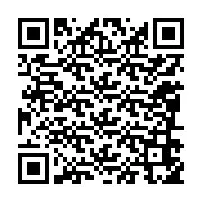 Código QR para número de teléfono +12086655066