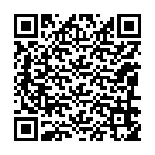 Código QR para número de teléfono +12086655415