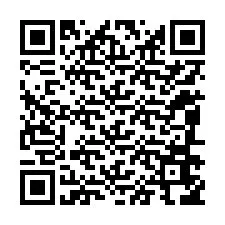 QR-Code für Telefonnummer +12086656340