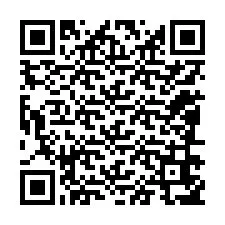 QR-koodi puhelinnumerolle +12086657099