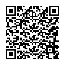 QR kód a telefonszámhoz +12086658608