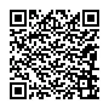 QR-code voor telefoonnummer +12086662625