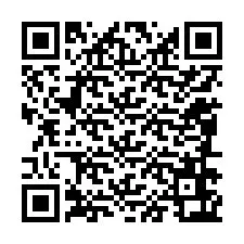 QR Code สำหรับหมายเลขโทรศัพท์ +12086663586