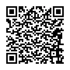 QR-koodi puhelinnumerolle +12086666967