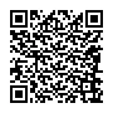 QR-koodi puhelinnumerolle +12086667296