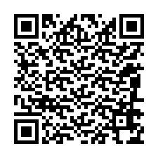 Codice QR per il numero di telefono +12086674944