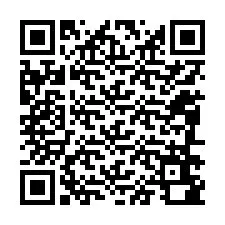 QR-koodi puhelinnumerolle +12086680613