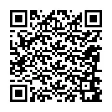 Kode QR untuk nomor Telepon +12086681167