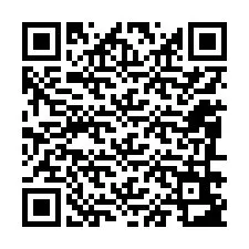 QR-code voor telefoonnummer +12086683457